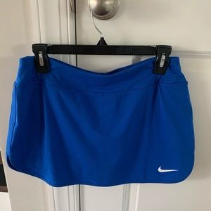 Women’s Nike Blue tennis skirt